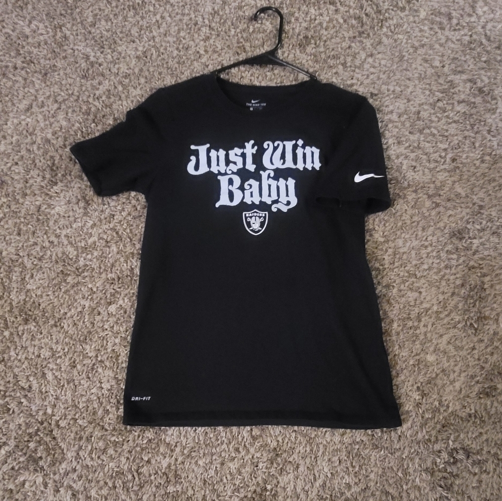 Raiders "Just Win Baby" Nike T-Shirt